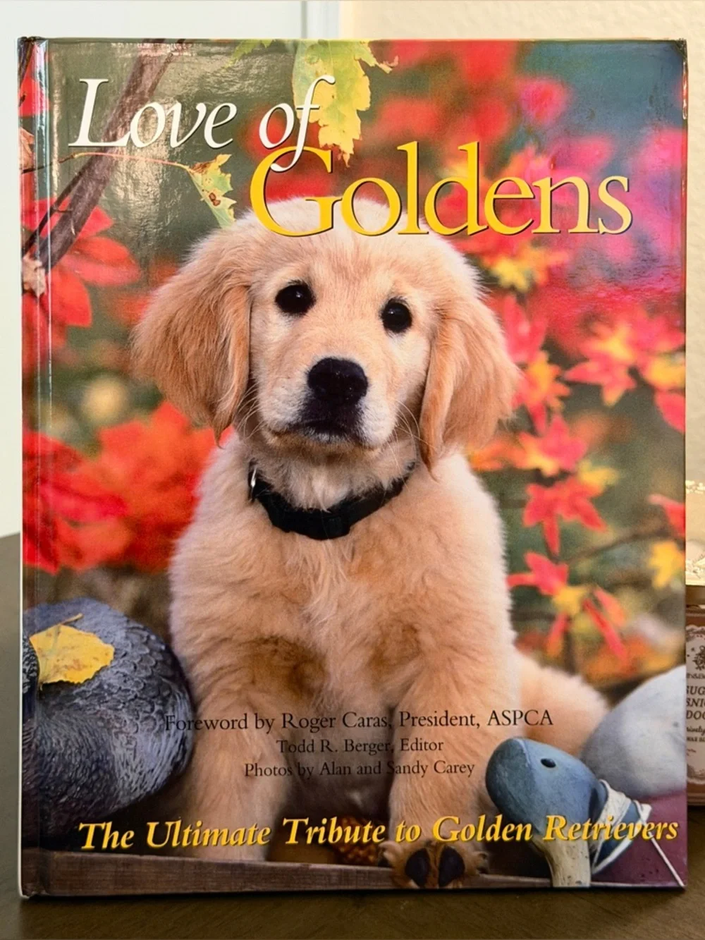 3 Dog Books/Bookmark~Love of Goldens, 101 Uses for a Golden, What Dogs Teach Us